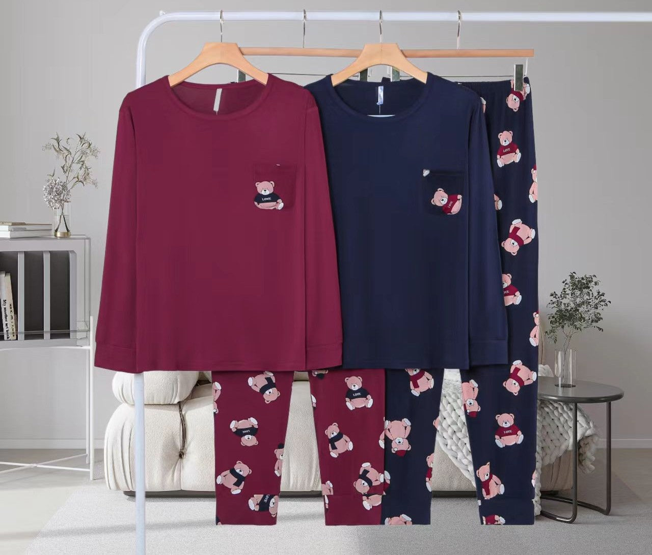 Pigiama Donna Fantasia ad Orsetti – Morbido, Comodo