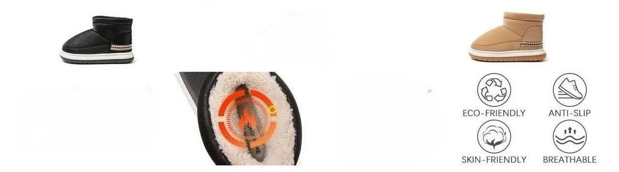 Stivaletti Donna Invernali Foderati – Caldi, Comodi e Antiscivolo